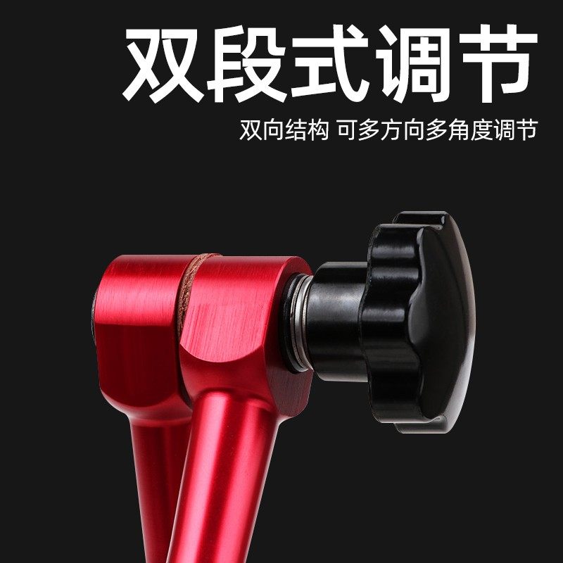 杠杆百分表支架磁性表座磁铁万向磁力底座校表千分表强磁液压万象