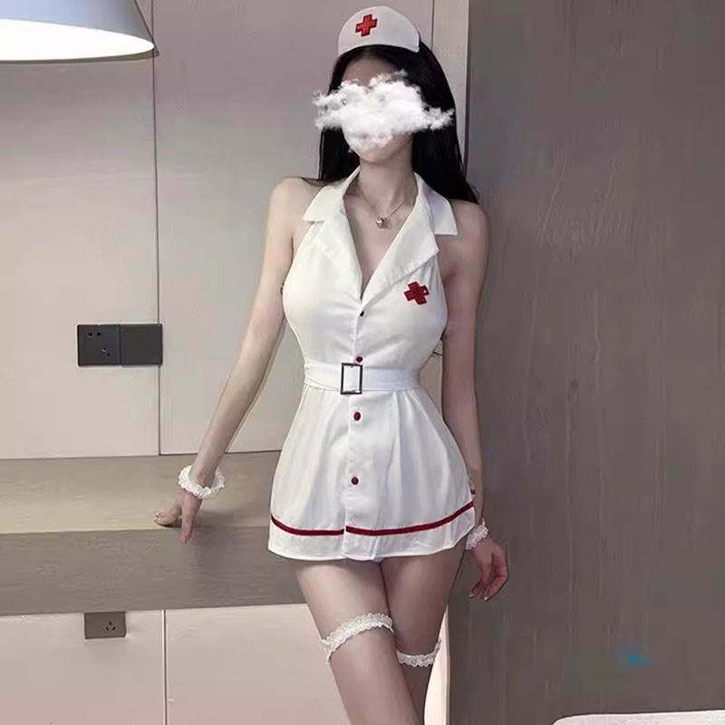 护士cosplay高级感内衣护士服短裙大码夜店女主播服装纯欲风套装