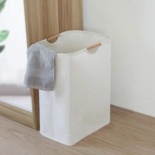 木大号篮子室ins衣物 脏衣服收纳筐卧室提化妆放家用脏衣篮日式