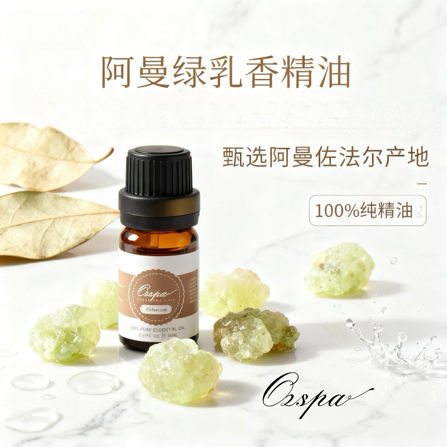 Ozspa阿曼绿乳香精油蒸馏萃取