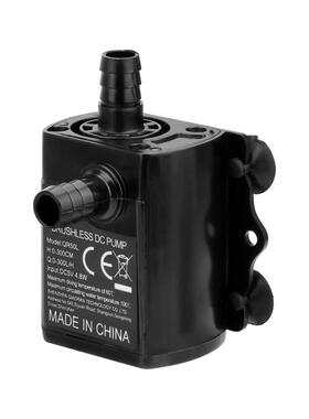 DC5V水泵4.8W 直流无刷微型潜水泵太阳能热水器鱼缸静音usb抽水泵