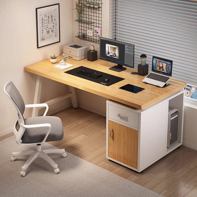 电脑桌台式卧室家用办公桌简约现代书桌学生学习写字桌工作台桌子