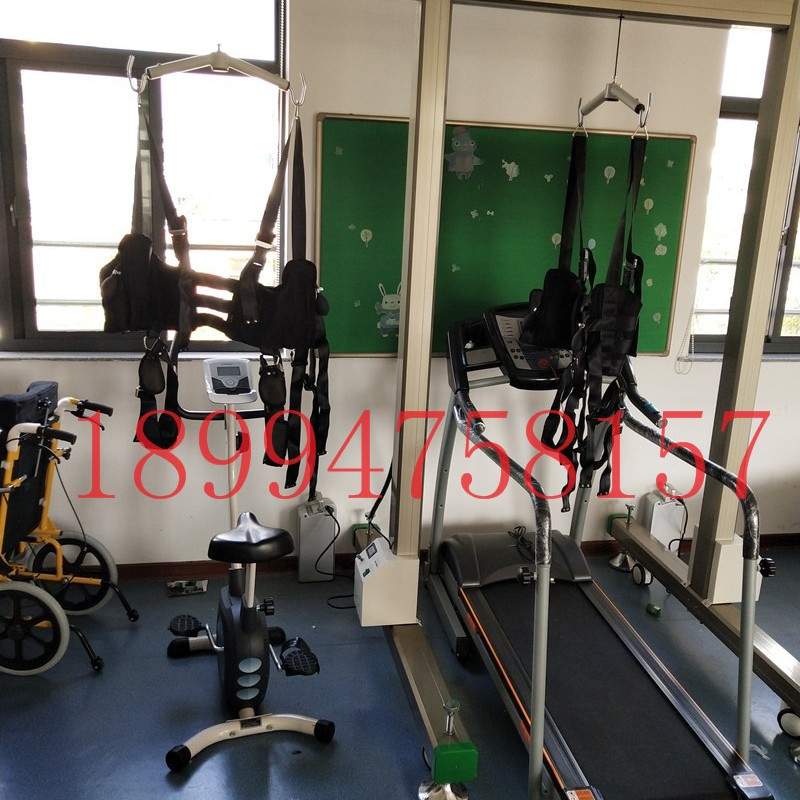 双边电动门架减重步态训练器多功能可调节健腹瘦腿拉伸轻便
