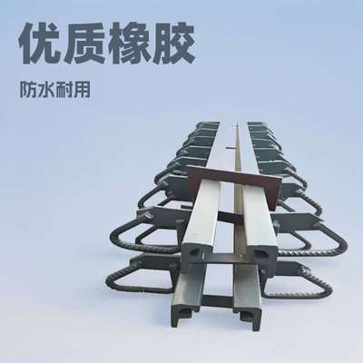 广桥公路桥梁伸缩缝C40F60D80E160型毛勒缝模数式伸缩缝