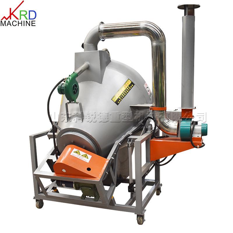 福建仿手工炒茶机朝天锅自动杀青机燃柴式古树茶炒货机现货