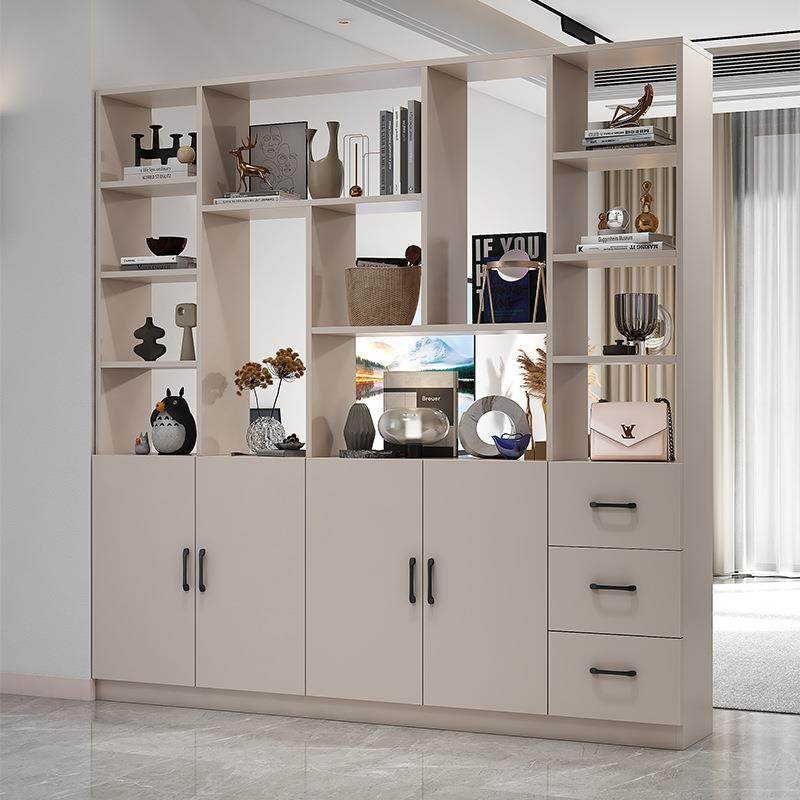 入户玄关柜简约现代新款酒柜家用屏风柜门口储物柜进门客厅隔断^A