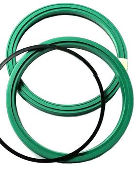 BU活塞杆缓冲器密封组合墨绿色PU聚氨酯密封200*225*14.5