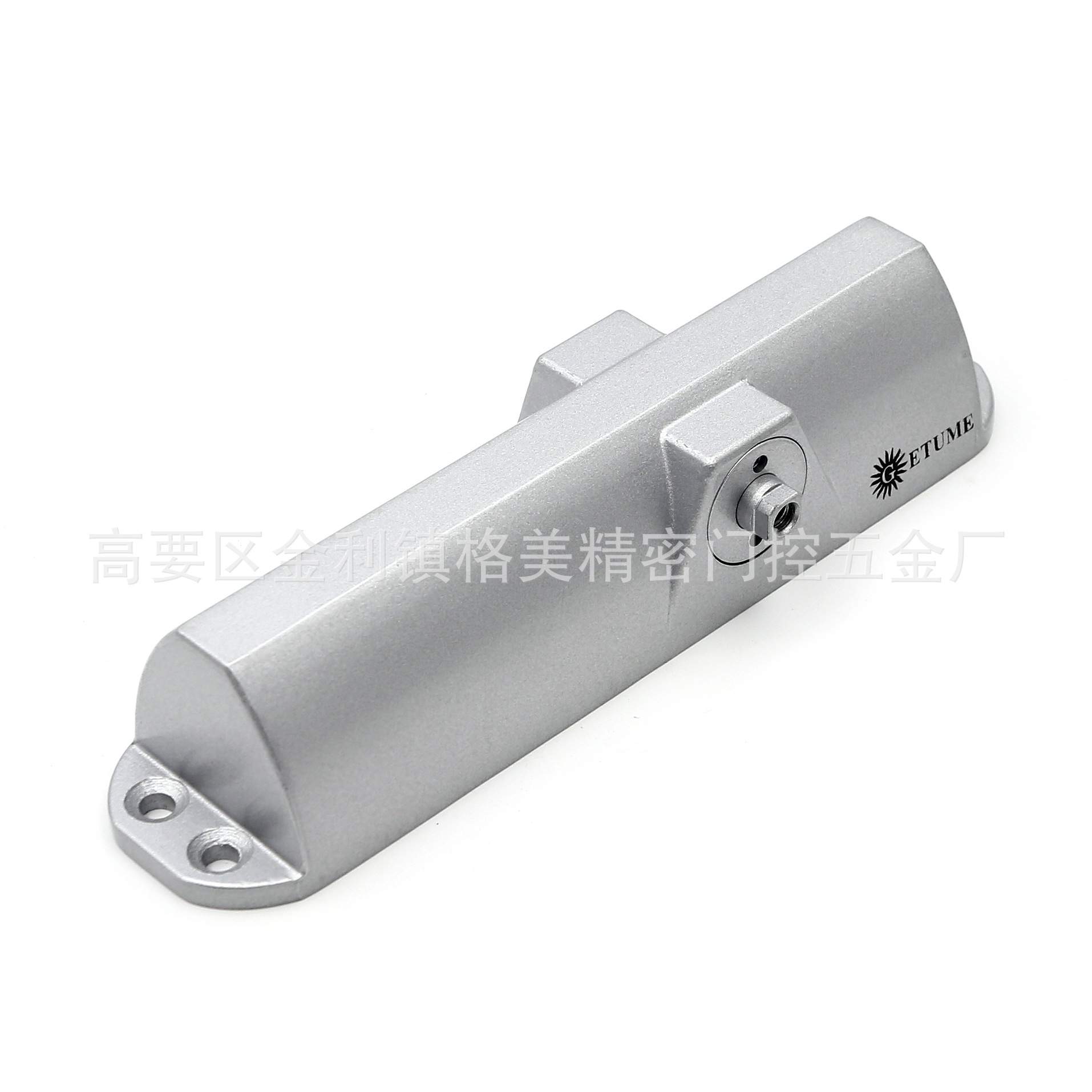 格美五金自动闭门器 三角机液压缓冲静音关门器可调速 家用闭门器