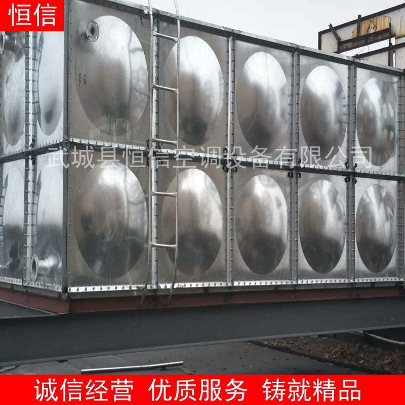 现货热镀锌钢板水箱1220x1220方形镀锌钢板蓄水箱