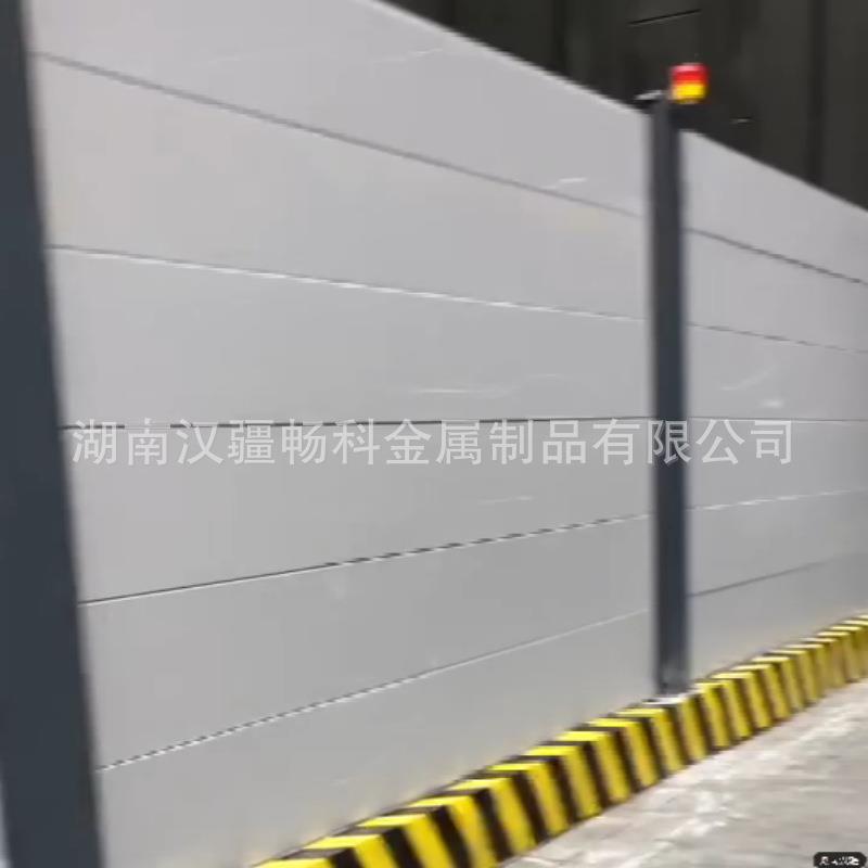 新型装配式钢结构围挡湖南长沙市政标准施工挡板防护设施