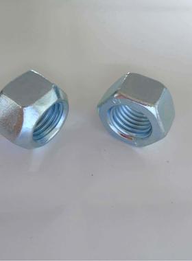 DIN980V型六角全金属压点锁紧螺母 椭圆型 压扁式 M16 10级