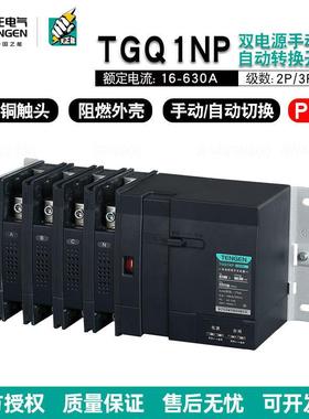 天正电气双电源转换器TGQ1NP-125A250A400A800A PC级双电源开关