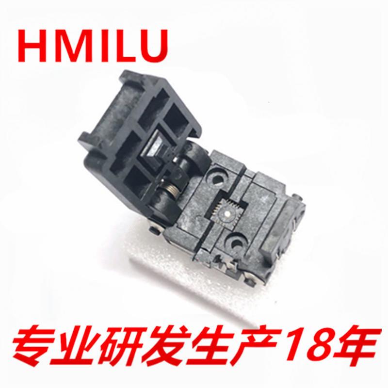 plastronics进口测试座QFN20-0.65老化20QN65F15050 QFN20烧录座