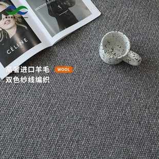 家用高端色大现代羊毛地毯富兴地垫双卧室24年轻奢编织 客厅宅新款