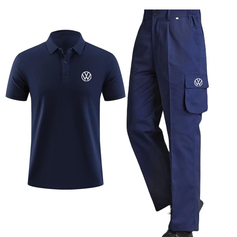 新款大众工作服工装4S店