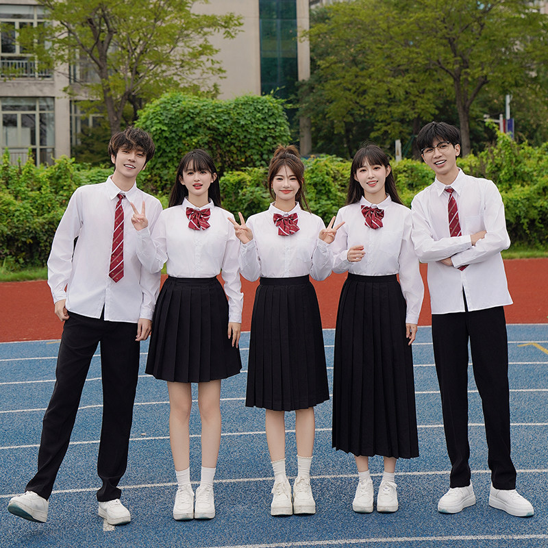 学生班服学院风初中高中