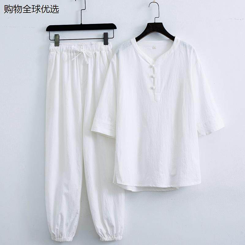 中国风禅服茶服居士服套