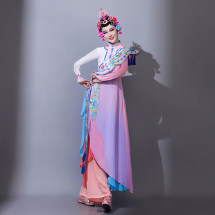 艺道演出服女赤伶舞蹈服装古典舞练功桃李杯俏花旦忆青衣京剧戏曲