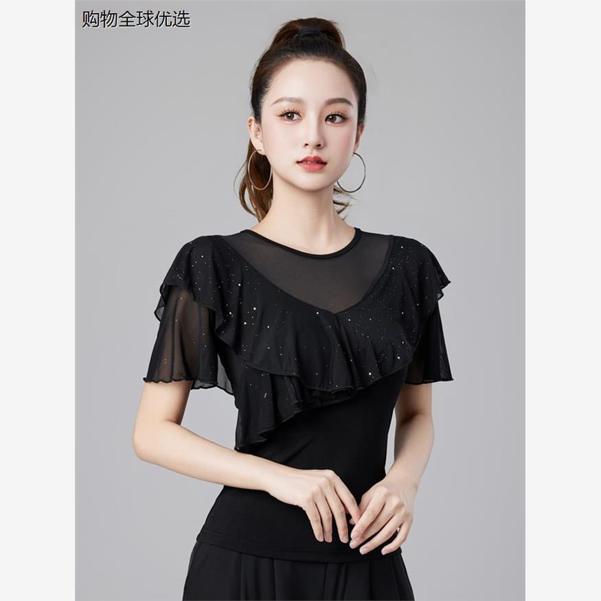 2024新款拉丁舞服上衣女