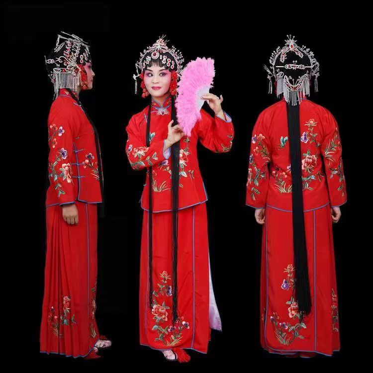 戏剧小旦衣戏曲小姐花包
