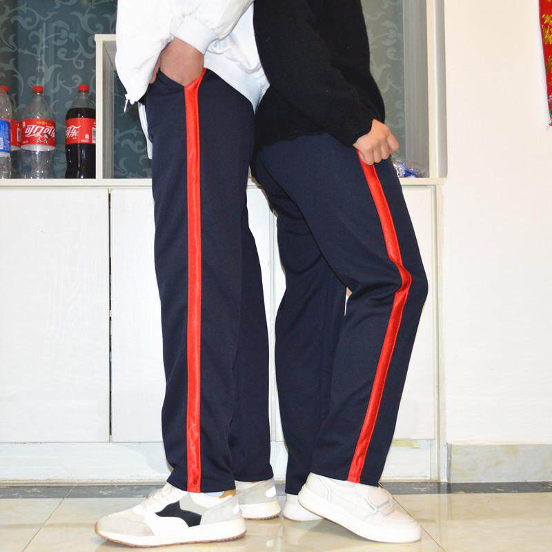 男女通用直筒校服裤子初