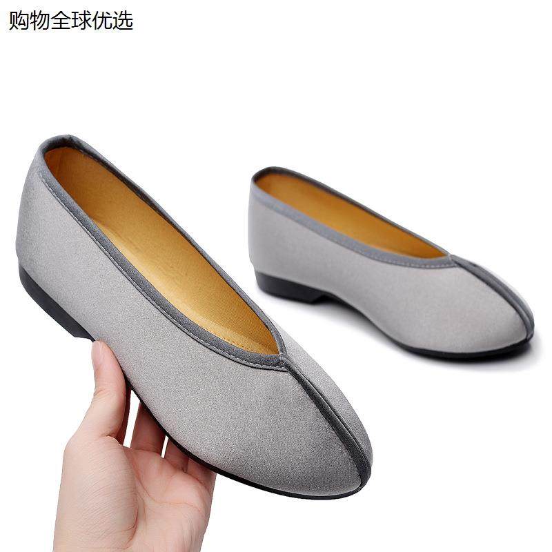 佛系居士禅意禅修女鞋老