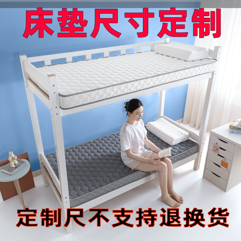 定制尺寸专拍】乳胶记忆棉床垫学生宿舍单人海绵软垫双人褥子