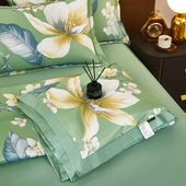 水洗天丝夏凉被四件套凉感冰丝夏被空调被单人双人夏季 薄被芯被子