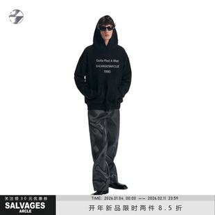 SALVAGES【开年新品两件八五折】新款连帽卫衣