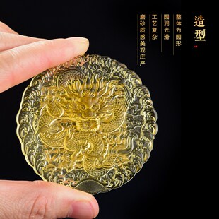 极速琉璃龙牌龙王坛城p水解脱玛尼石吉祥水晶内雕刻放生供养投放