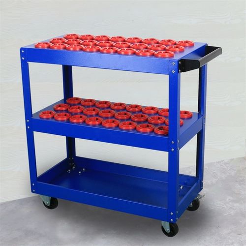 极速新CNC加工中心铣刀具车刀B架刀柄管理工具车多功能车间小推车