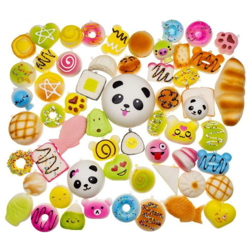 极速柔软慢回弹面包蛋糕挂件迷你仿真食物K桃子发泄捏捏乐减压整