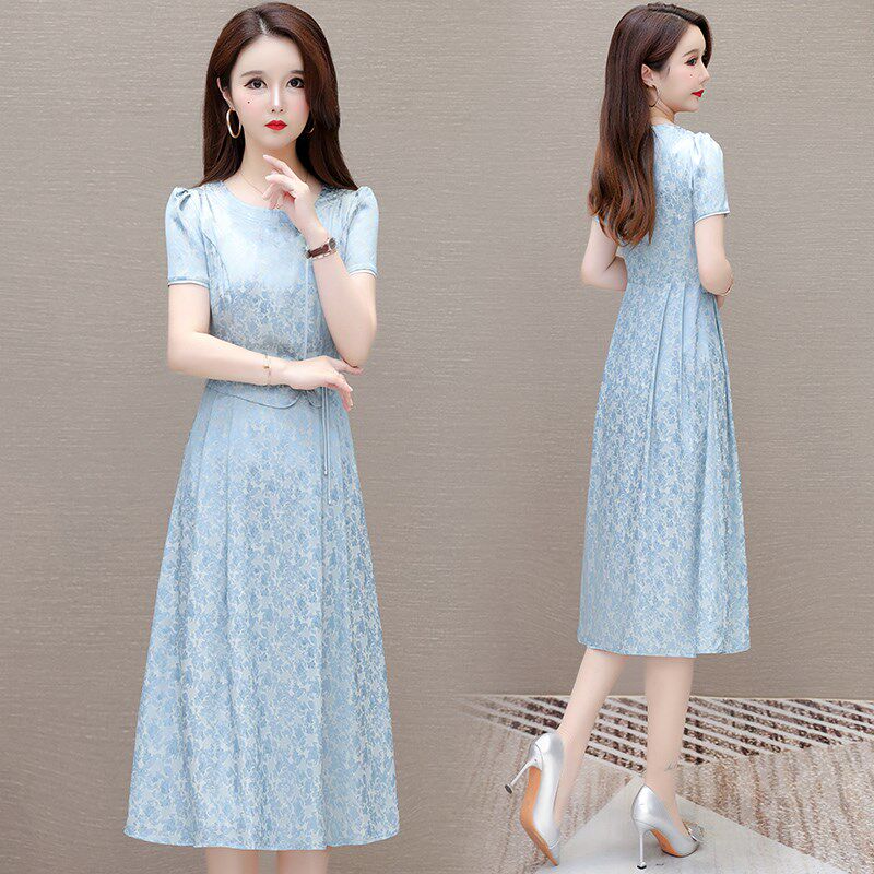 新品新中式国风改良旗袍连衣裙20C25新款女夏季高端年轻日常可穿