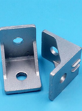 新品3圆4件3030q型材s欧铝连接工业角角铝压铸件码00孔