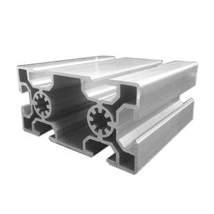 单水 流水线铝合金 极速6060轻型工业铝合金u型材 铝挤型材料框架