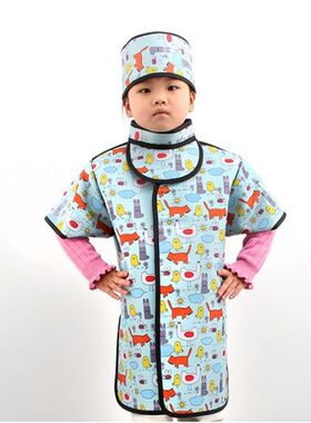 极速儿童防核辐射服铅衣rCT防核生化x射线防护粒子放射铅衣辐射防