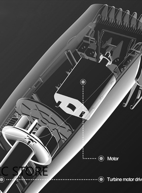 极速Men's Electric Groin Hair TriHmmer Pubic Hair Trimme