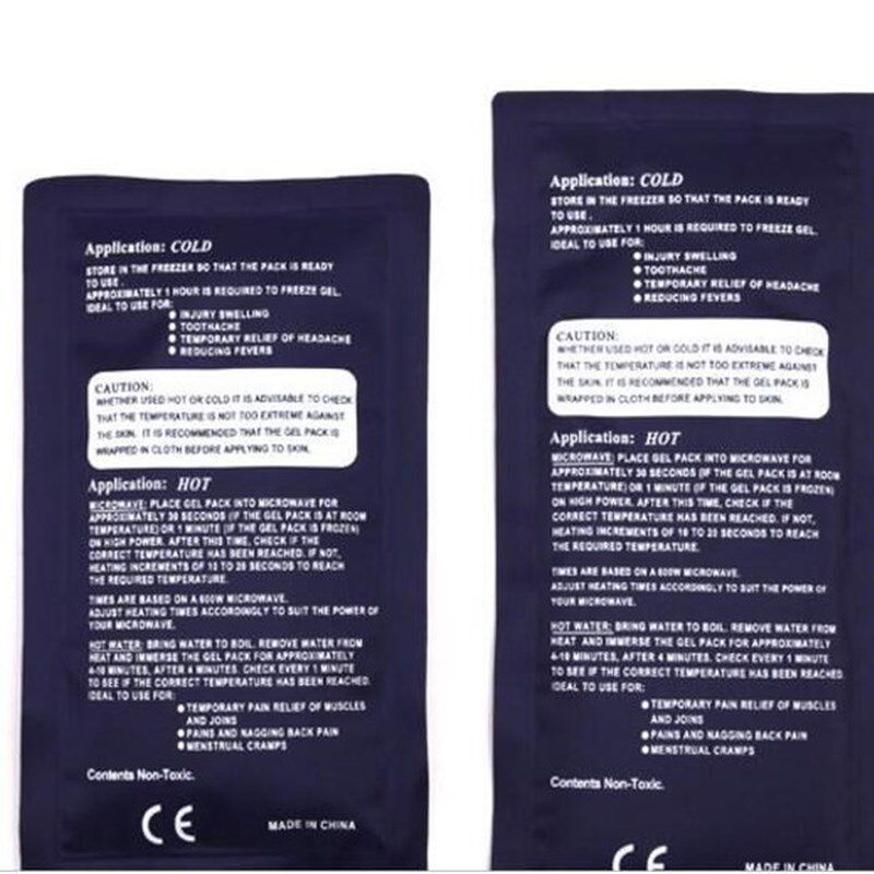 极速5PC DuRAble ReusAble Hot ColD ICGe HeAt Gel PACk PAD FIR