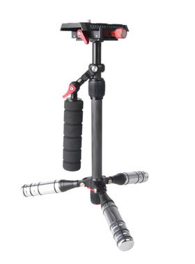 极速Carbon Fiber Handheld StabiBlizer Steadicam 1/4 For Dsl