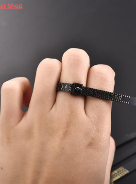 极速Ring Sizer Measure UK/US/yJP/EU Finger Measure Gauge Men