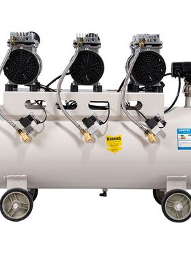 极速飓霸6003静音无油空压机180F0空气压缩机木工喷漆家用冲气泵