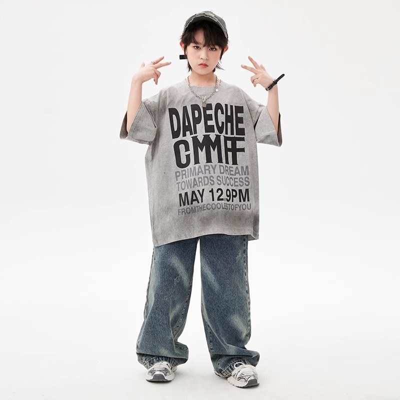 极速少儿霹雳舞演出服街舞hiphoCp潮酷架子鼓套装女孩爵士舞服装