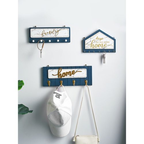 极速Home Decor Room Door Keys Holder Hook RTack Artwork