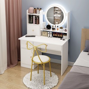 极速55公分梳妆台小型60cm70长80宽小户型O卧室简约单人多功能化