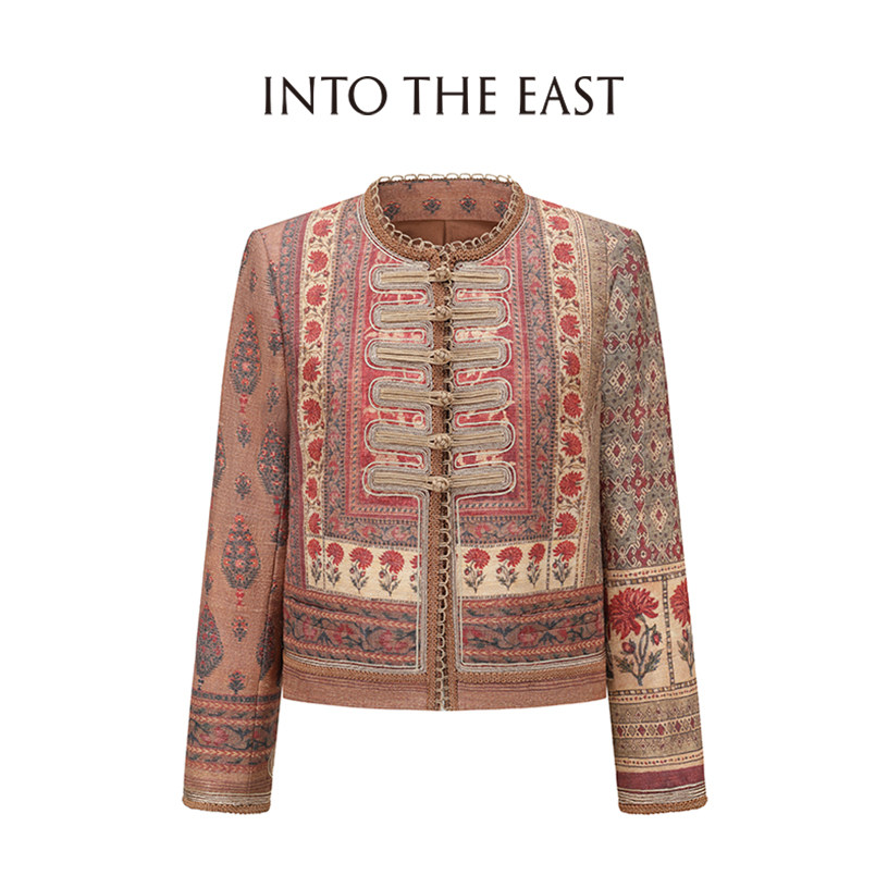 Into The East己印柞蚕丝手工盘扣西装,女装/女士精品,西装,淘宝优惠券,粉丝福利购,淘宝优惠卷