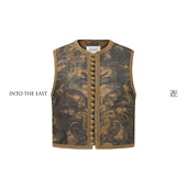 Into The East茛苕油彩盘扣马甲