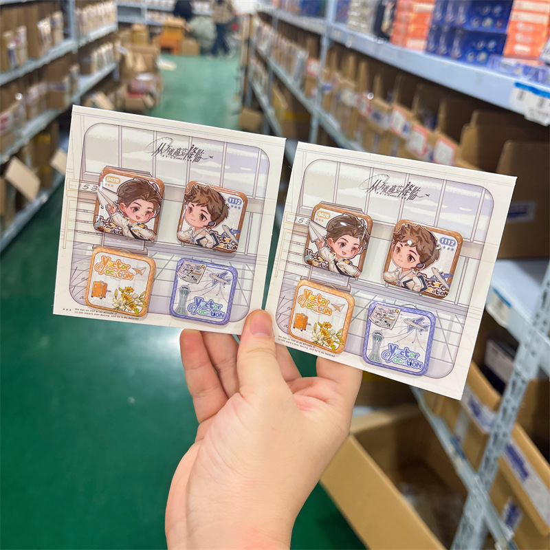 正版授权明谷徽章新款IP合集吧唧游戏动漫二次元潮玩周边谷子胸章