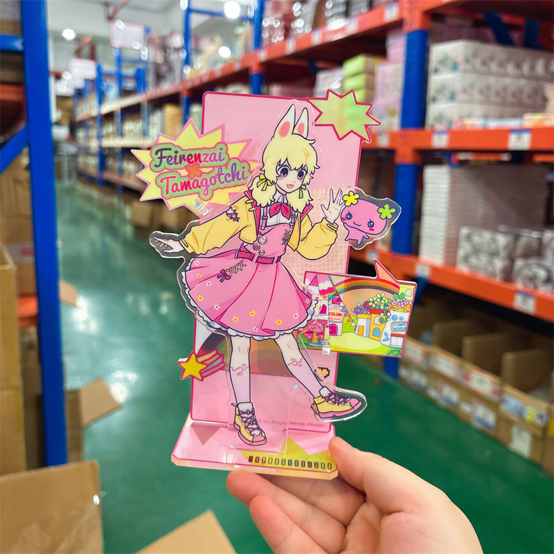 正版授权《非人哉×拓麻歌子》联名系列亚克力立牌小玉×芙朵吉款