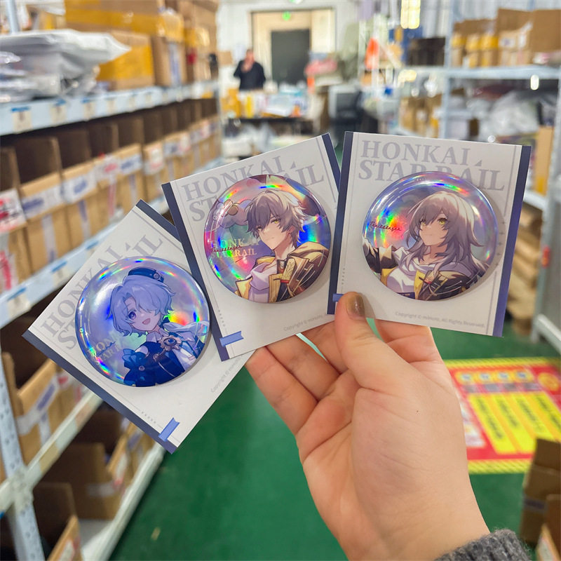 正版授权《崩坏》星铁LAND系列徽章游戏动漫二次元周边谷子吧唧