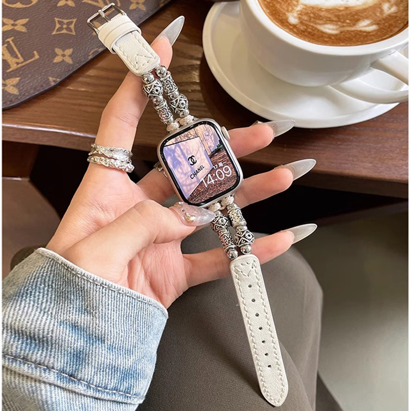 华为watchFit4/3新中式串珠表带